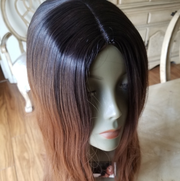 Ombre Brown Full Wig